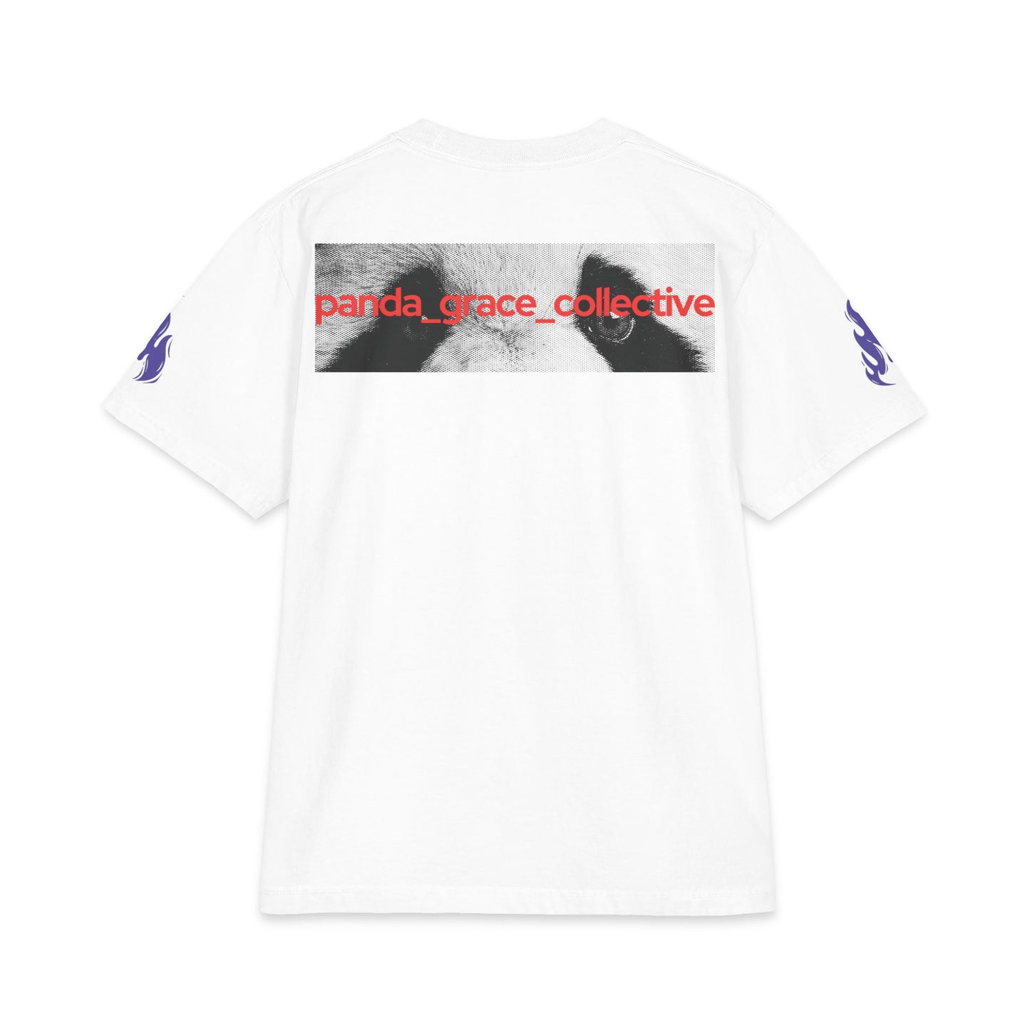 "Justified" Christian Unisex Heavyweight T-Shirt | Romans 5:1 | Octopus Graphic | Declared Righteous | Bold Faith Streetwear | Panda Grace Collective