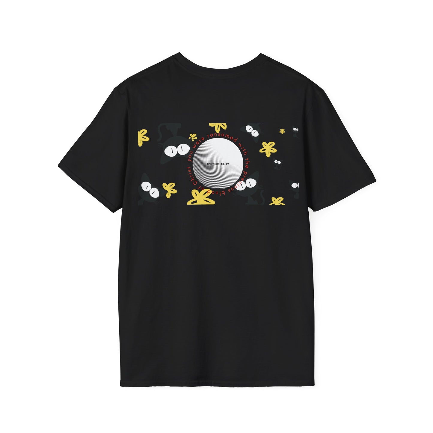 Unisex Softstyle T-Shirt | Unisex T-Shirt | Christian Tee | Panda Graphic Tee | Bondservant of Christ T-Shirt