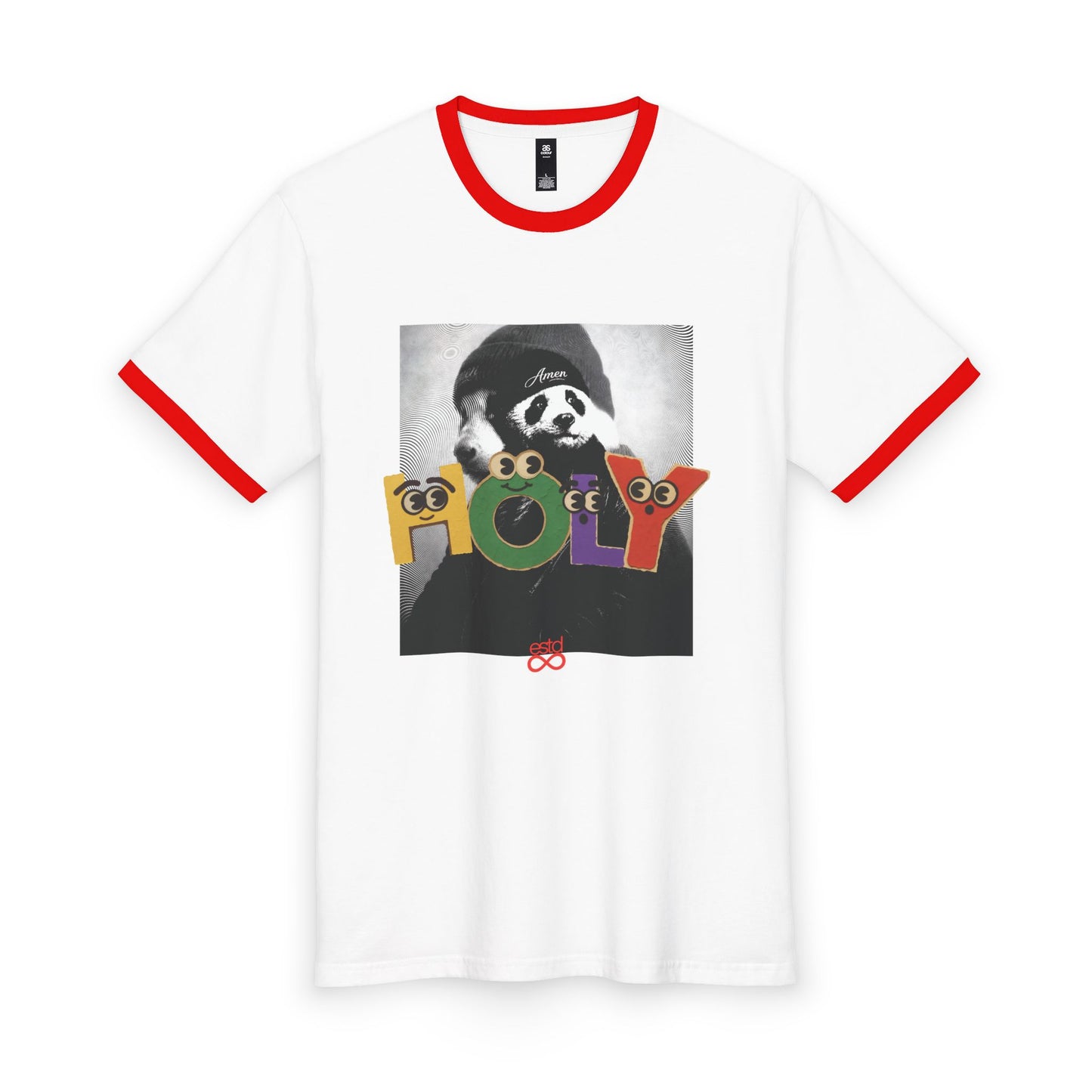 Men's Christian Tee | Christian Streetwear | HOLY | Panda Graphic