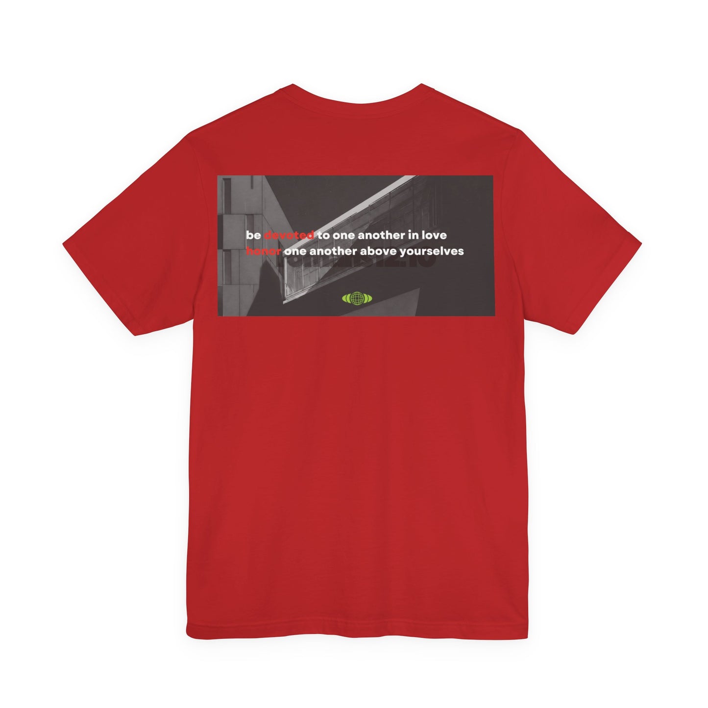 Koinonia Christian T-Shirt | Faith-Based Graphic Tee, Unisex, Romans 12:10