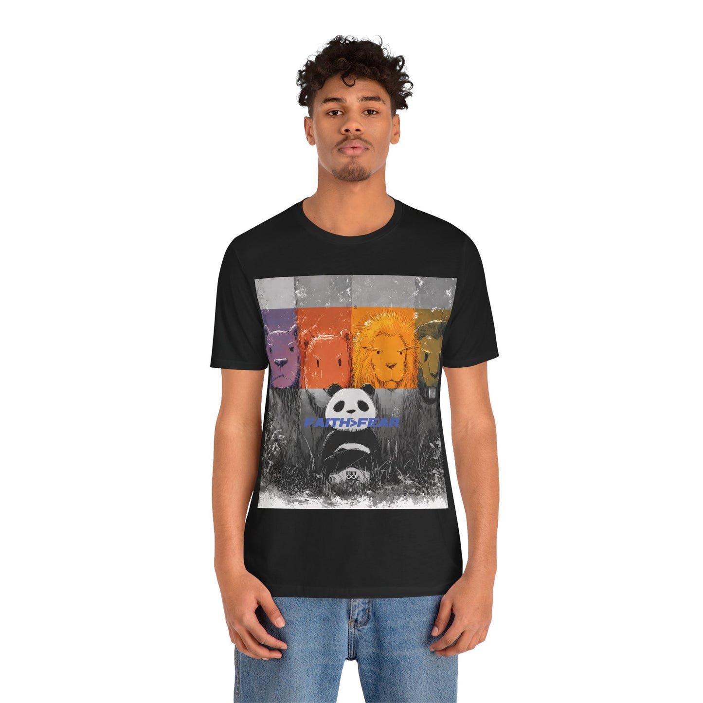 Daniel 6:23 Panda Graphic Unisex T-Shirt — Faith-Inspired Biblical Tee