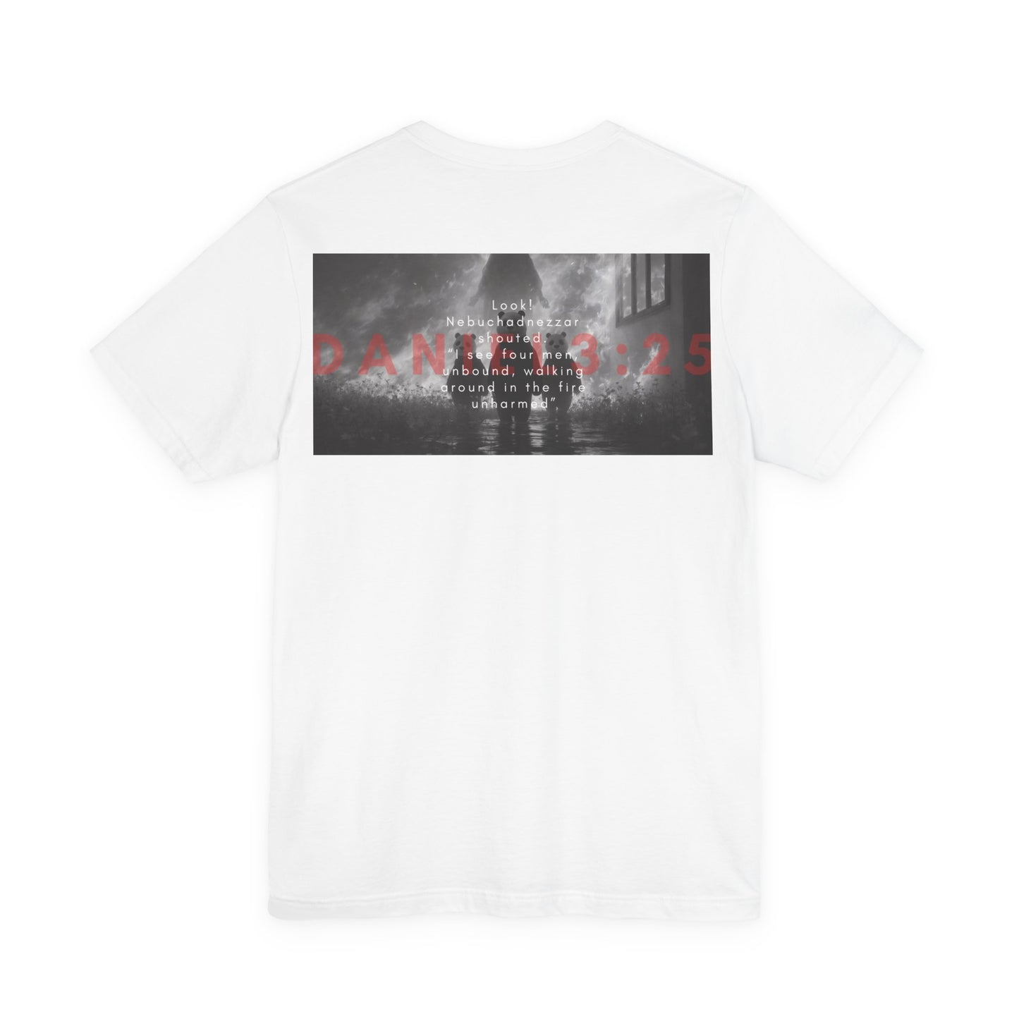 Christian T-Shirt | Unisex T-Shirt | Panda Graphic Art | Another in the Fire