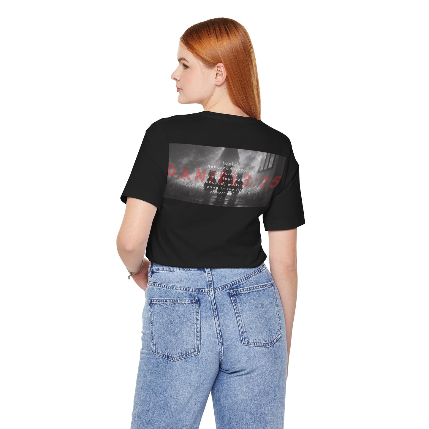Christian T-Shirt | Unisex T-Shirt | Panda Graphic Art | Another in the Fire
