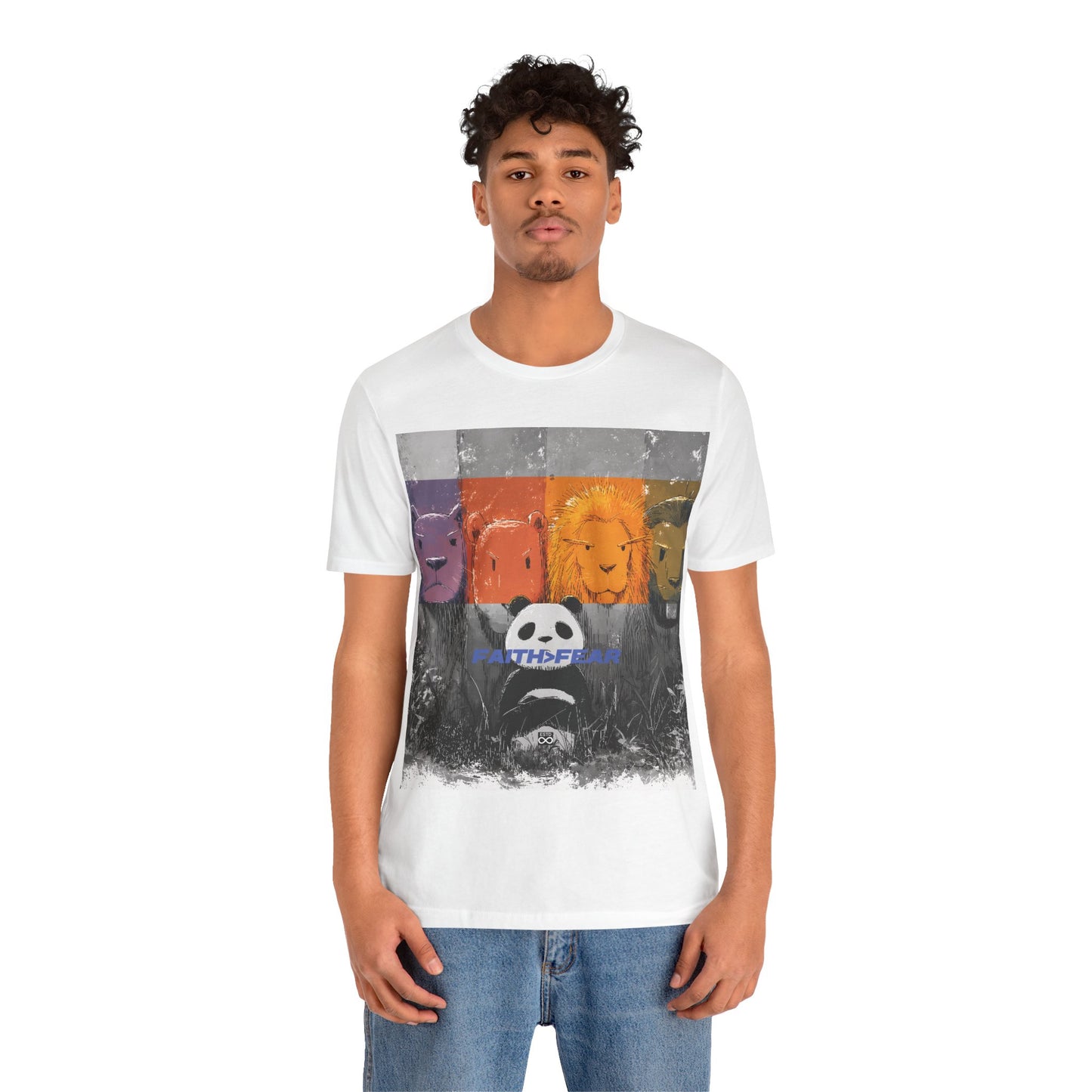 Daniel 6:23 Panda Graphic Unisex T-Shirt — Faith-Inspired Biblical Tee