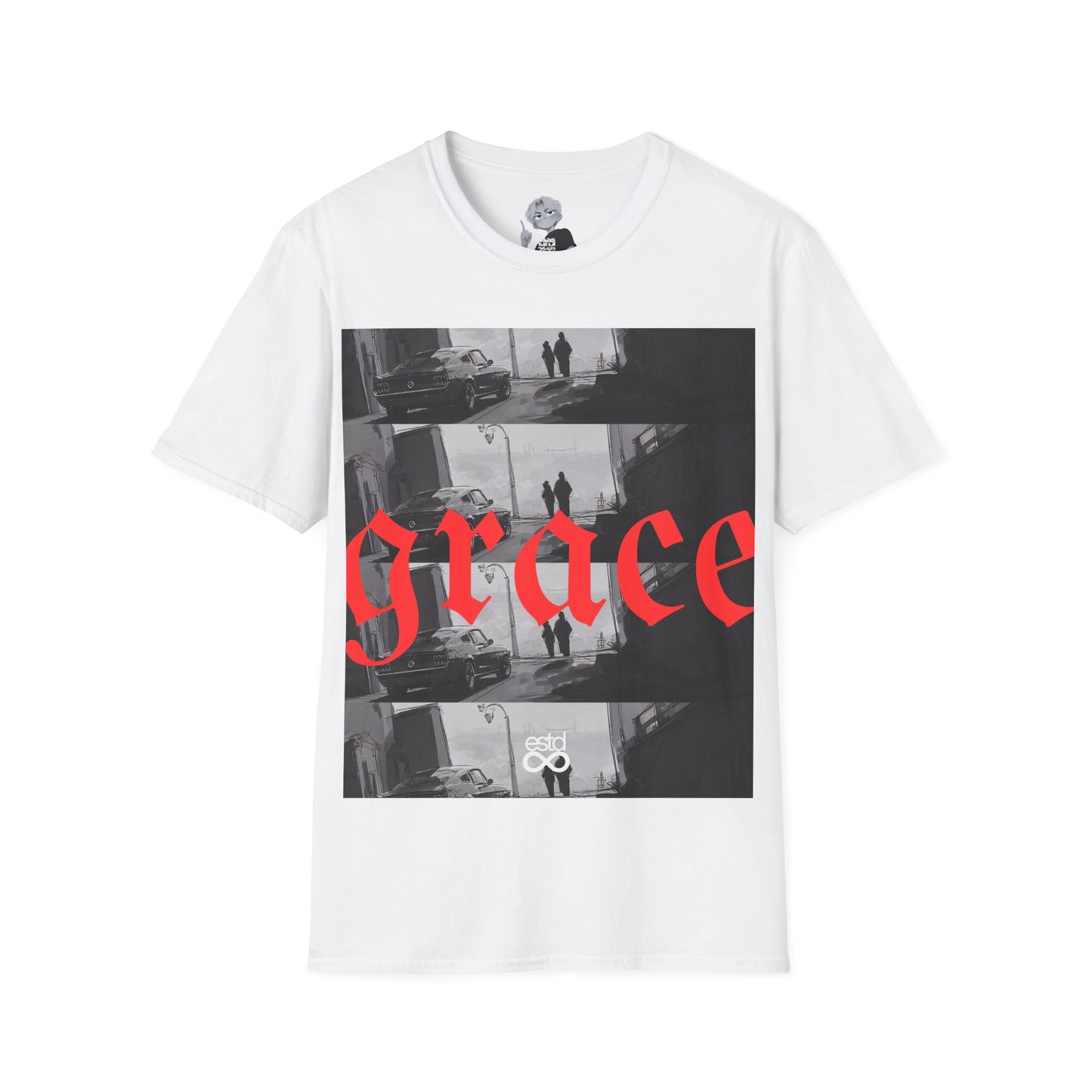 Unisex Christian T-Shirt | Grace in the struggle | Isaiah 30:18 Graphic Tee