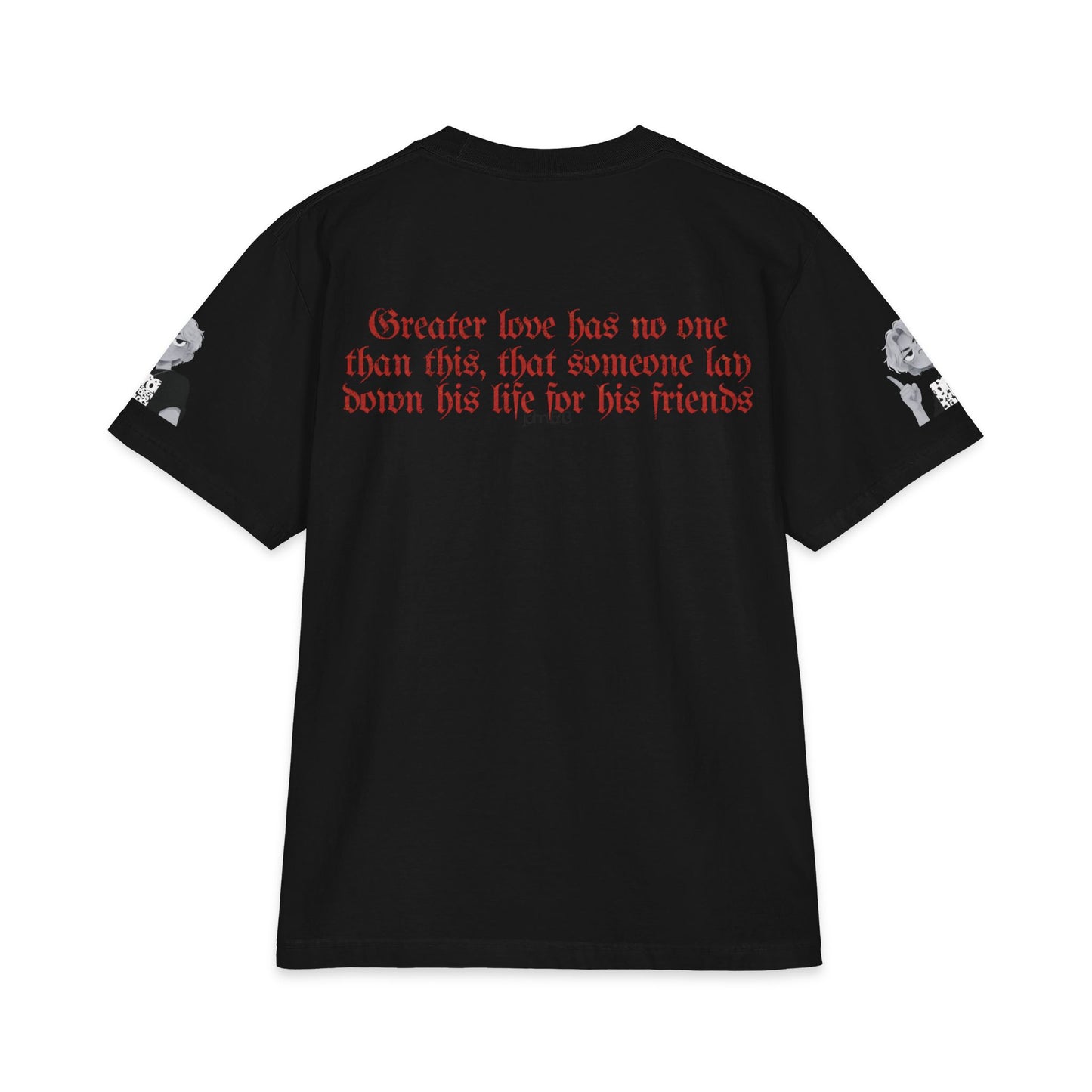 John 15:13 'Greater Love' Christian T-Shirt | Unisex Max Heavyweight Short Sleeve