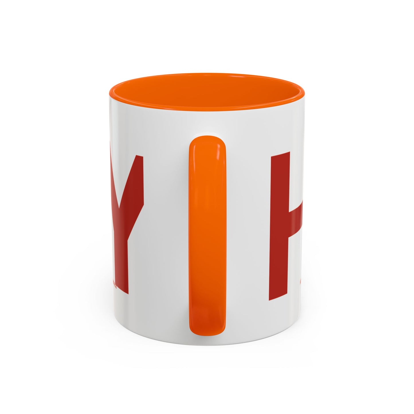 "HOLY" Qadosh Christian Coffee Mug – Hebrew Scripture Art, Leviticus 20:26, "Set Apart" Faith Gift, 11oz Two-Tone Color Mug (9 Color Options)