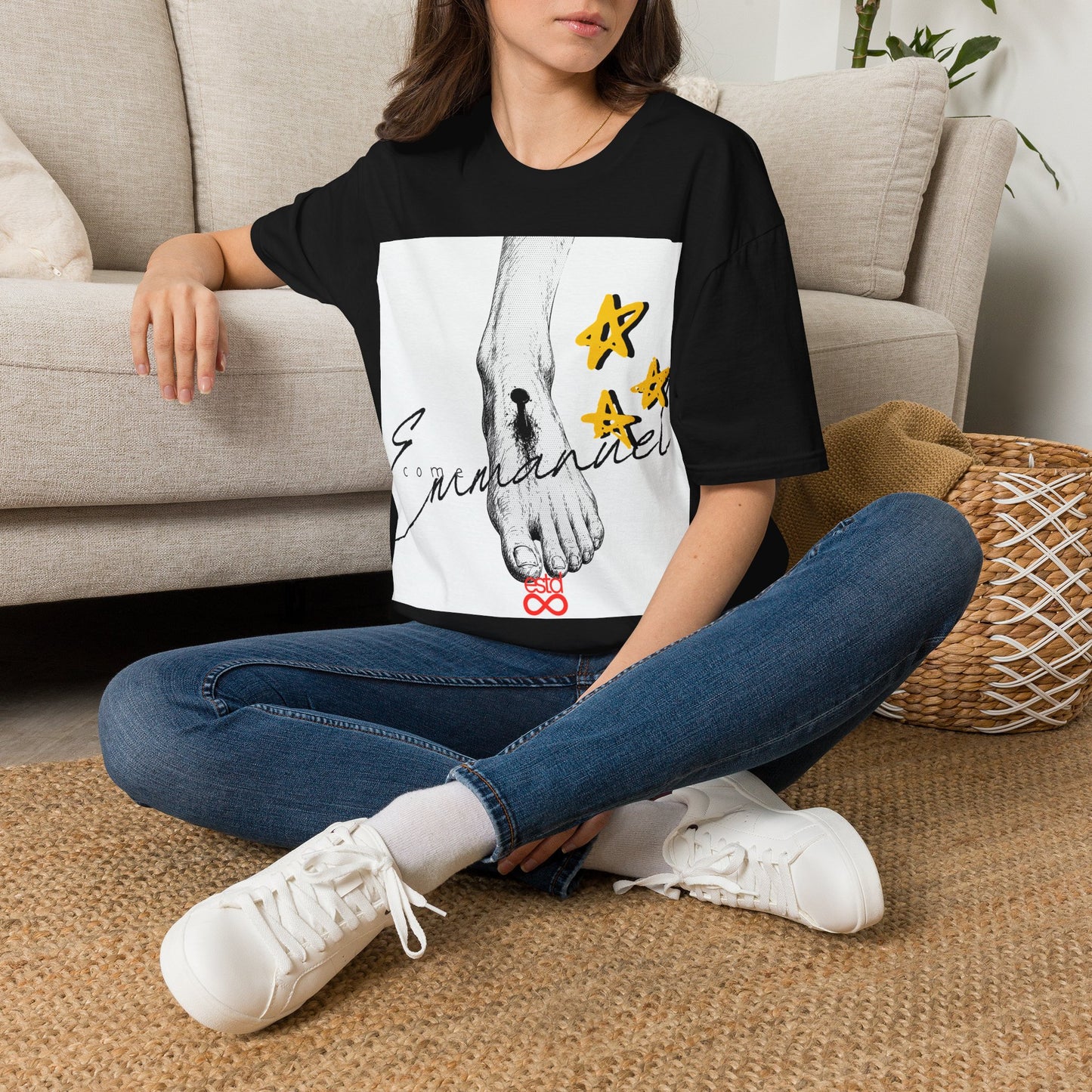 Emmanuel "God With Us" Christian T-Shirt | Unisex Tee