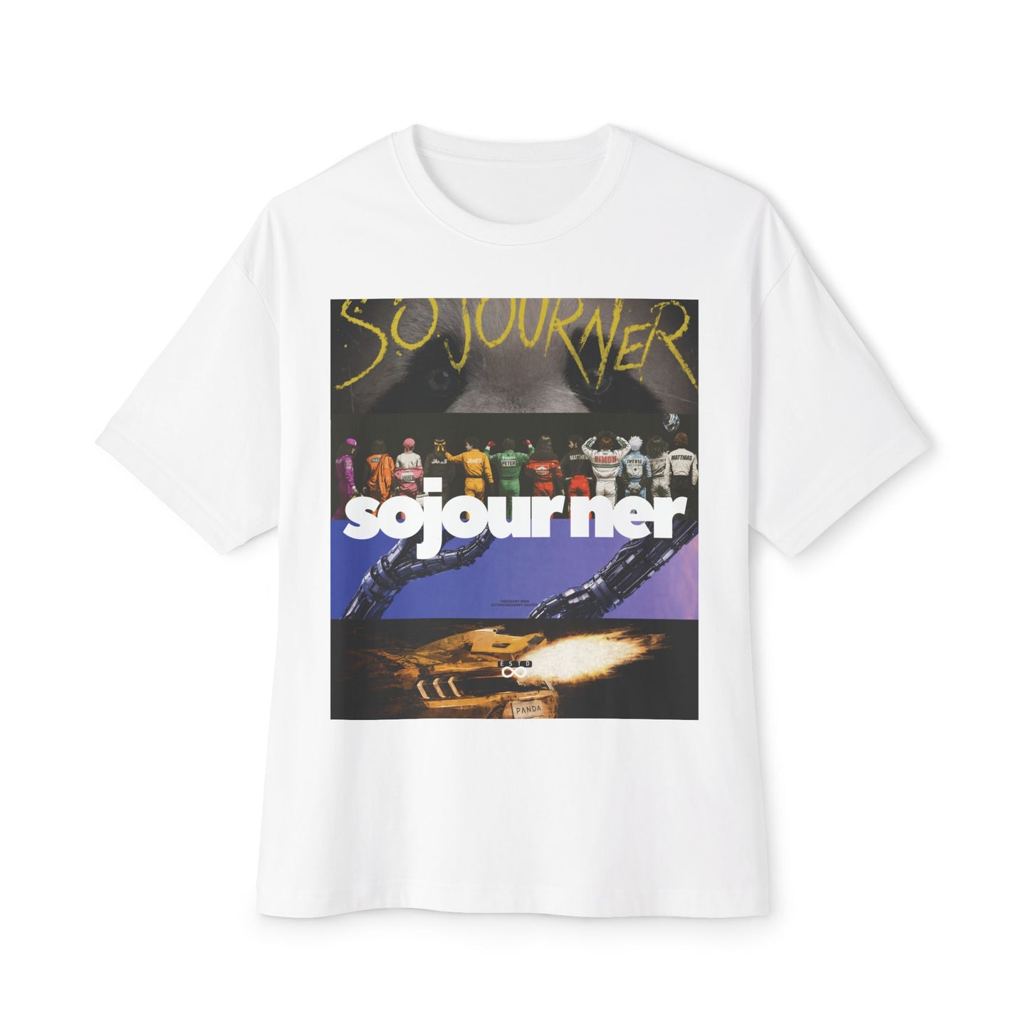 Sojourner Philippians 3:20 Tee — "Our Citizenship Is in Heaven" Oversized Unisex Boxy T-Shirt