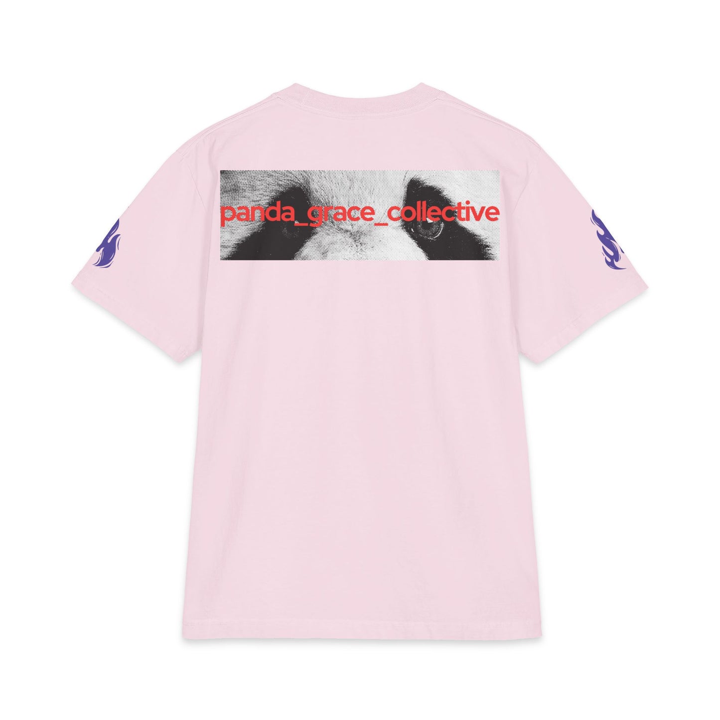 "Justified" Christian Unisex Heavyweight T-Shirt | Romans 5:1 | Octopus Graphic | Declared Righteous | Bold Faith Streetwear | Panda Grace Collective