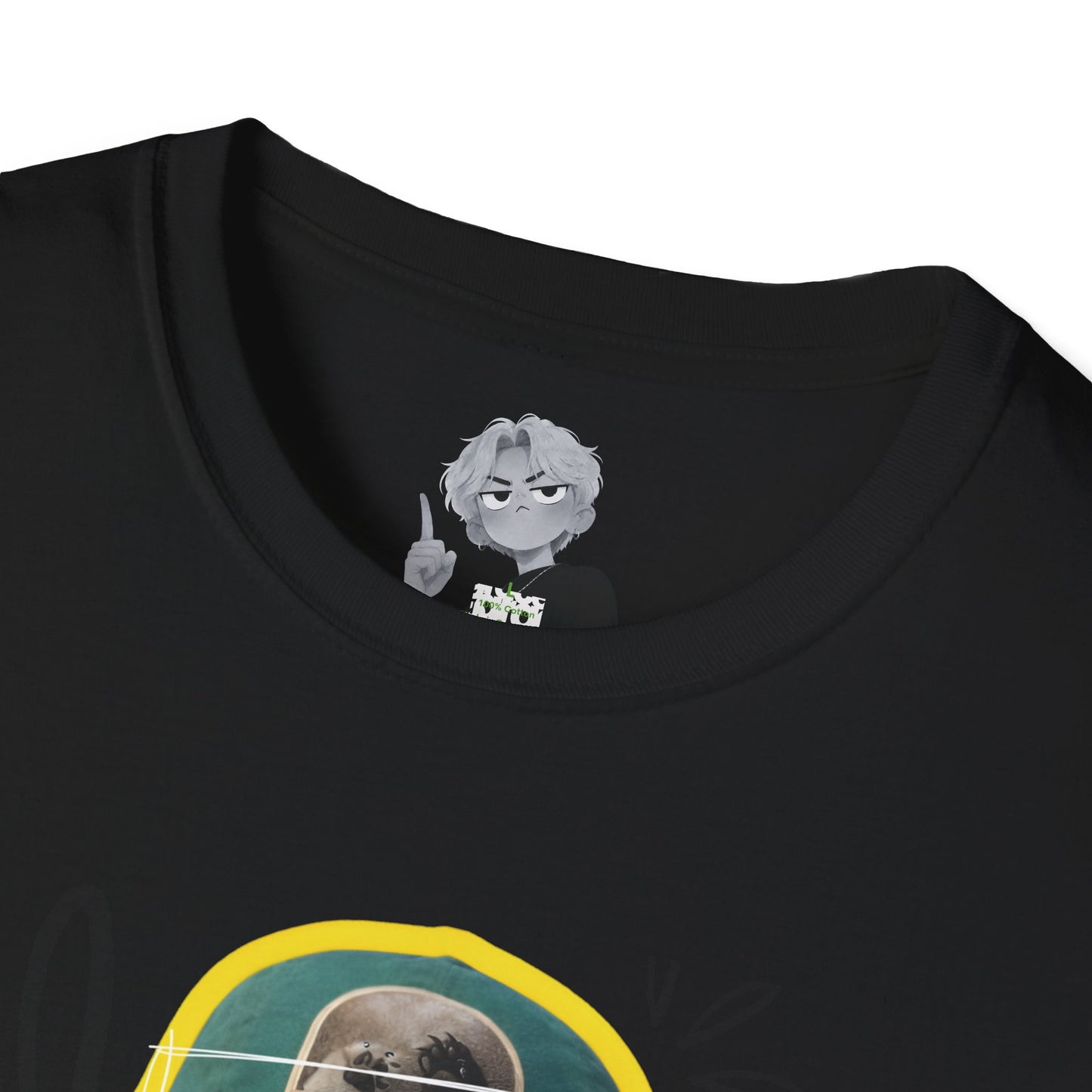 Unisex Softstyle T-Shirt | Unisex T-Shirt | Christian Tee | Panda Graphic Tee | Bondservant of Christ T-Shirt