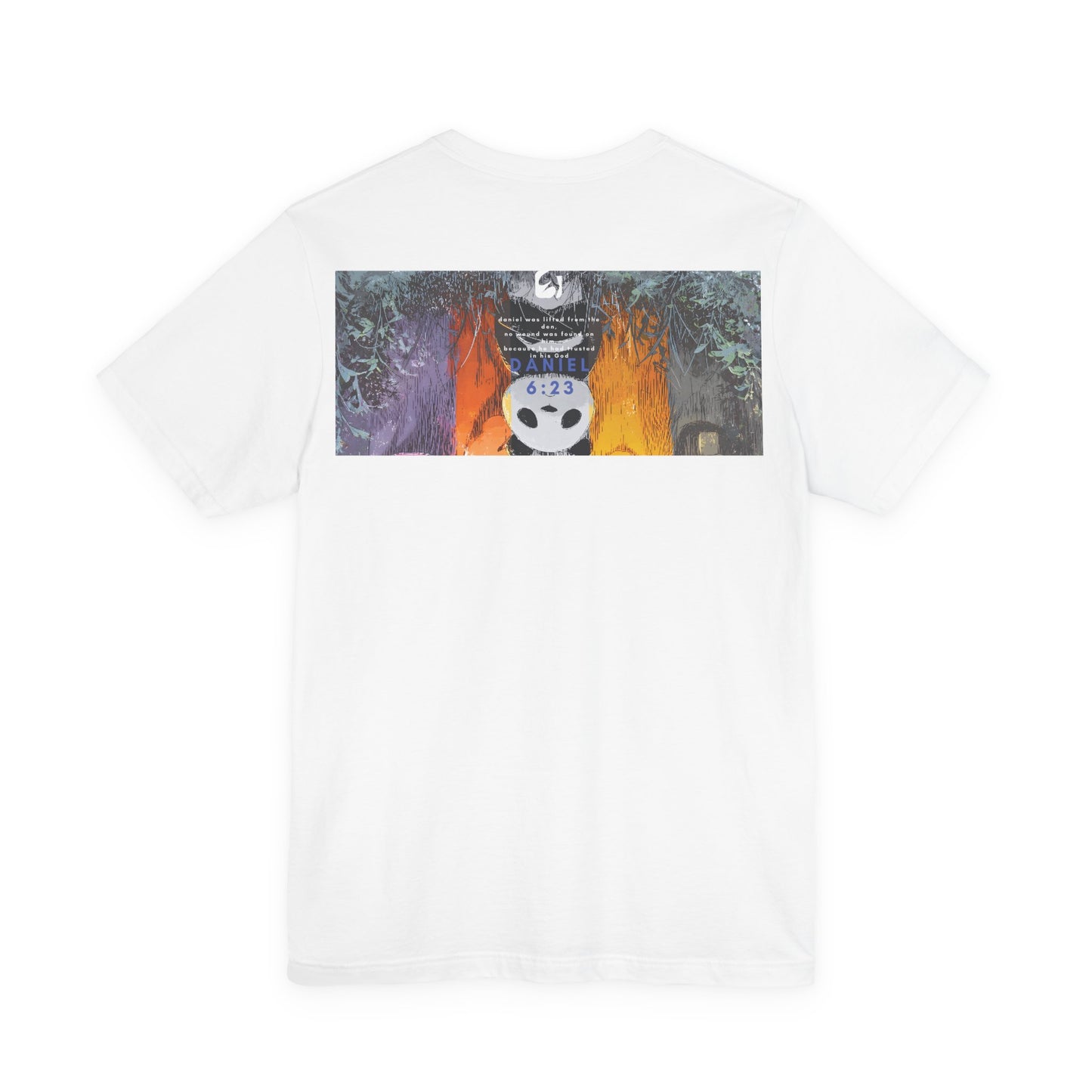 Daniel 6:23 Panda Graphic Unisex T-Shirt — Faith-Inspired Biblical Tee