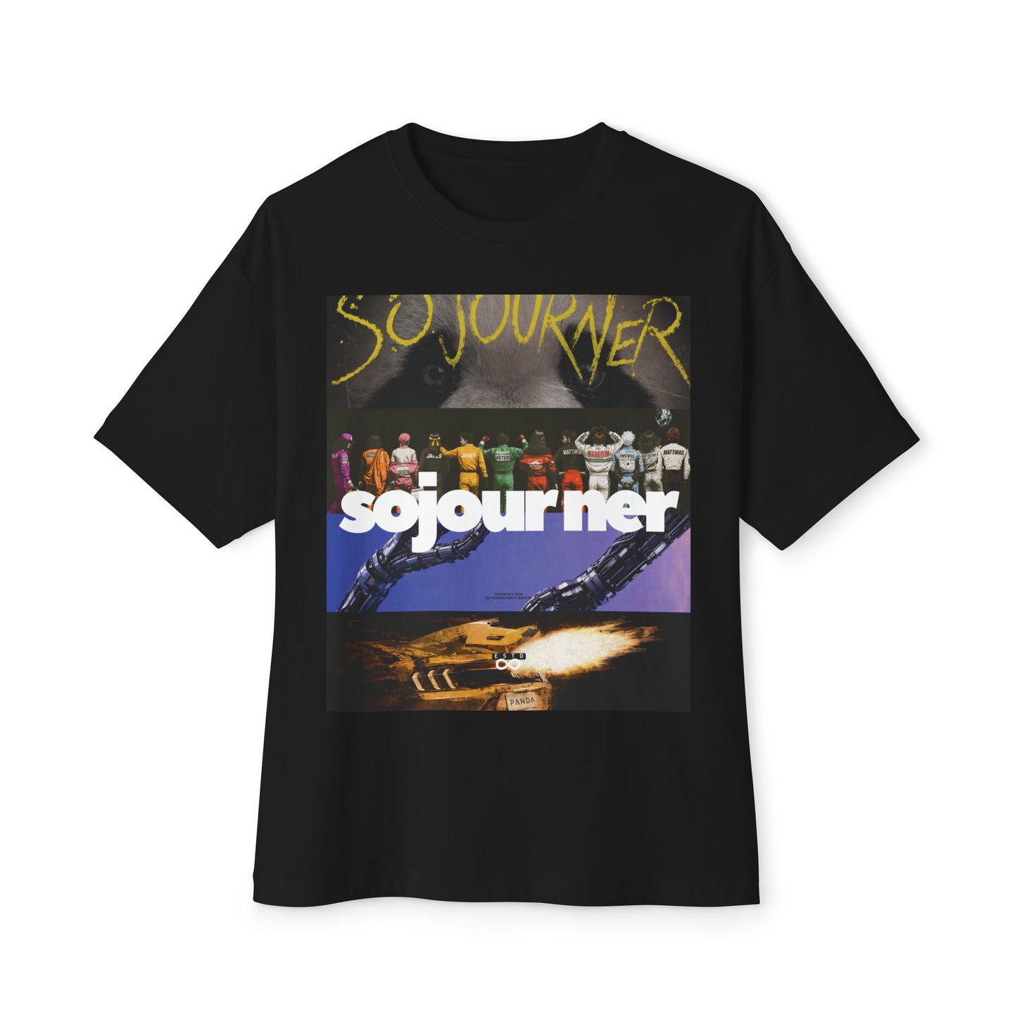 Sojourner Philippians 3:20 Tee — "Our Citizenship Is in Heaven" Oversized Unisex Boxy T-Shirt
