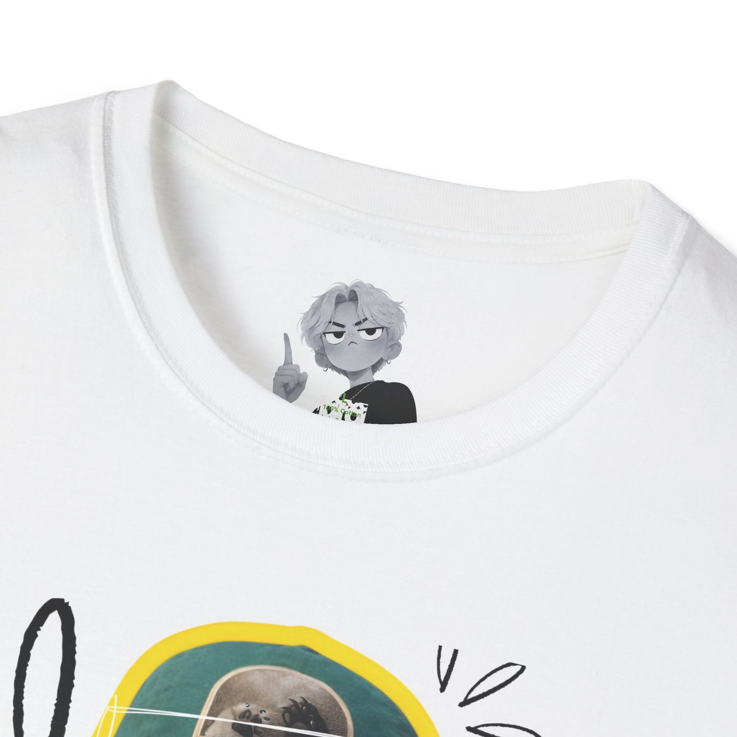 Unisex Softstyle T-Shirt | Unisex T-Shirt | Christian Tee | Panda Graphic Tee | Bondservant of Christ T-Shirt