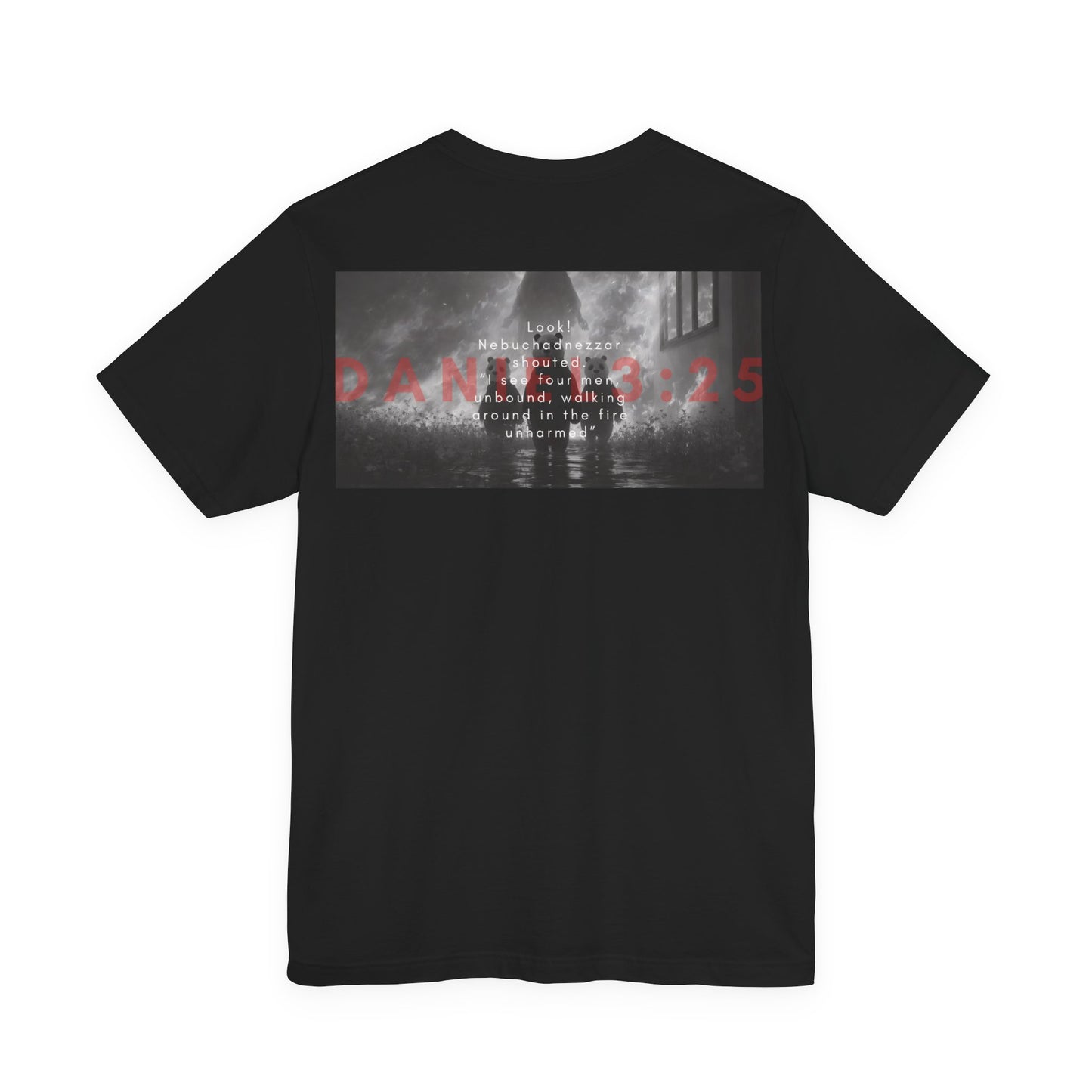 Christian T-Shirt | Unisex T-Shirt | Panda Graphic Art | Another in the Fire