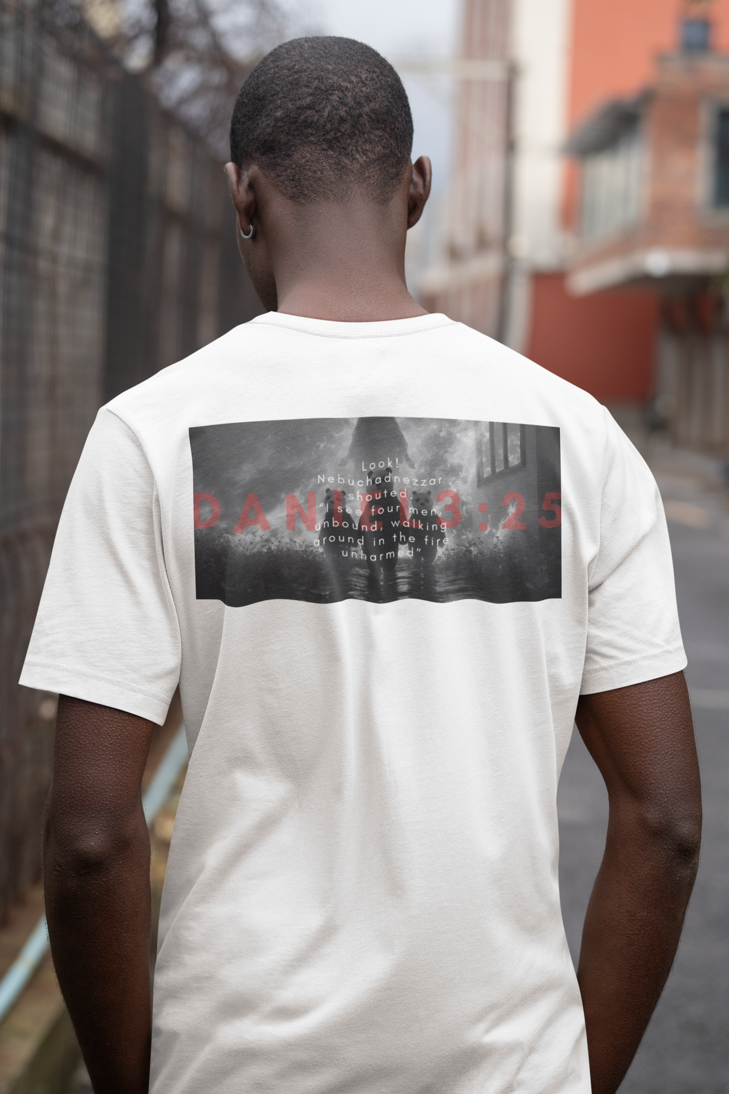 Christian T-Shirt | Unisex T-Shirt | Panda Graphic Art | Another in the Fire