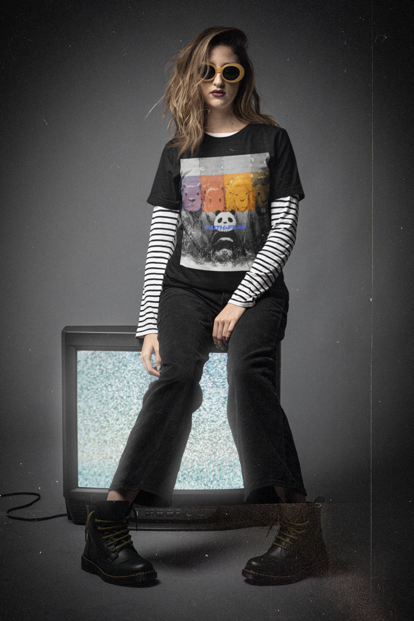Daniel 6:23 Panda Graphic Unisex T-Shirt — Faith-Inspired Biblical Tee