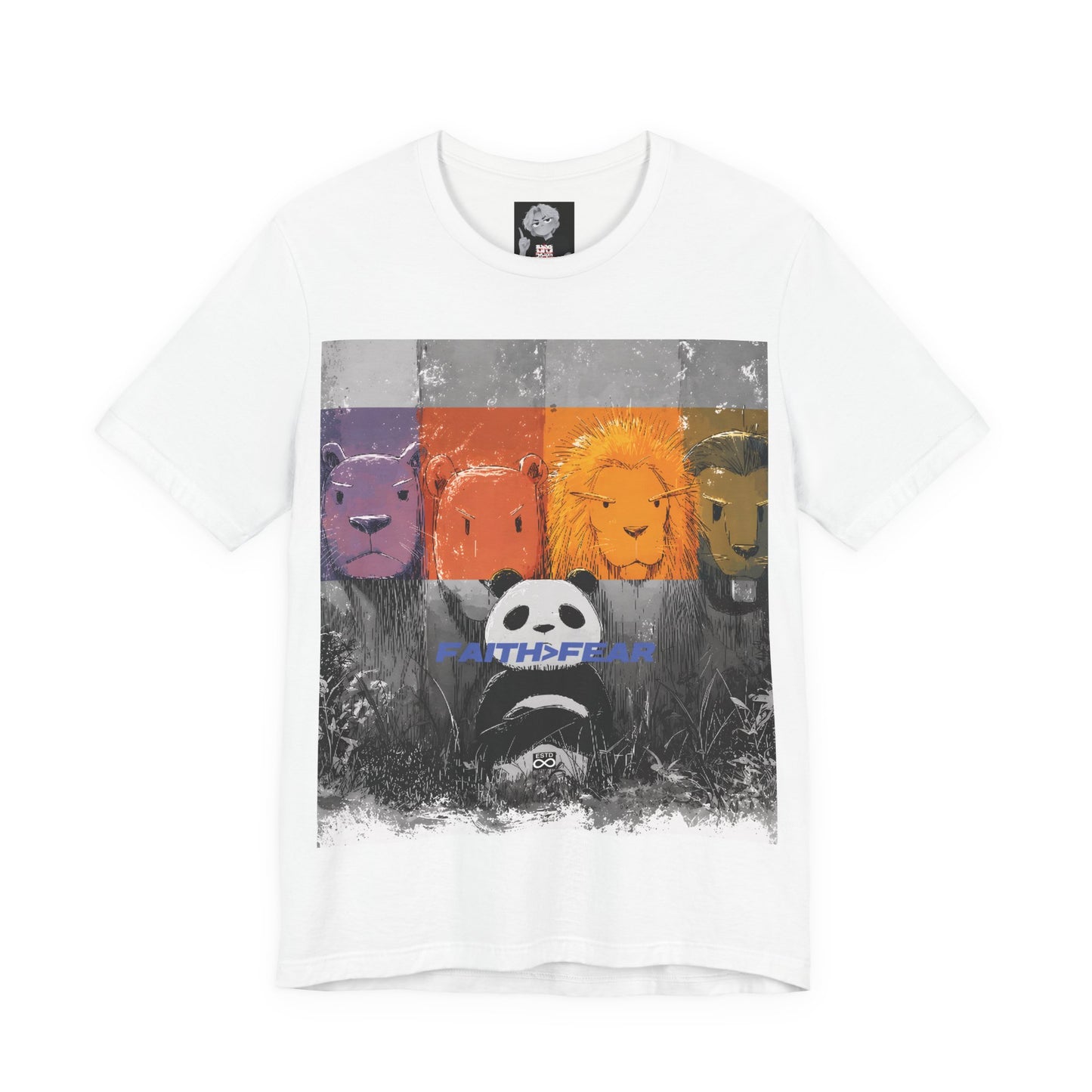 Daniel 6:23 Panda Graphic Unisex T-Shirt — Faith-Inspired Biblical Tee
