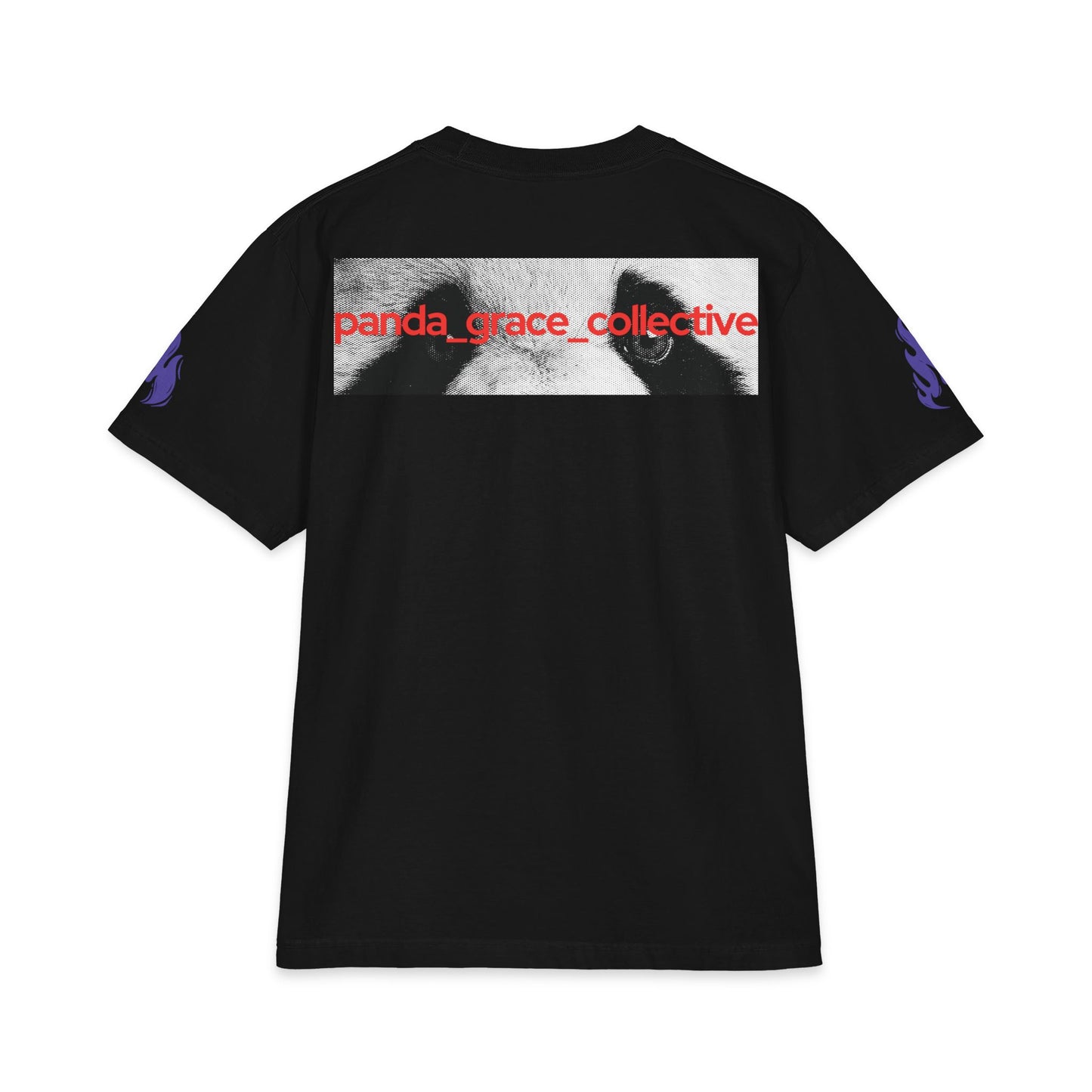 "Justified" Christian Unisex Heavyweight T-Shirt | Romans 5:1 | Octopus Graphic | Declared Righteous | Bold Faith Streetwear | Panda Grace Collective