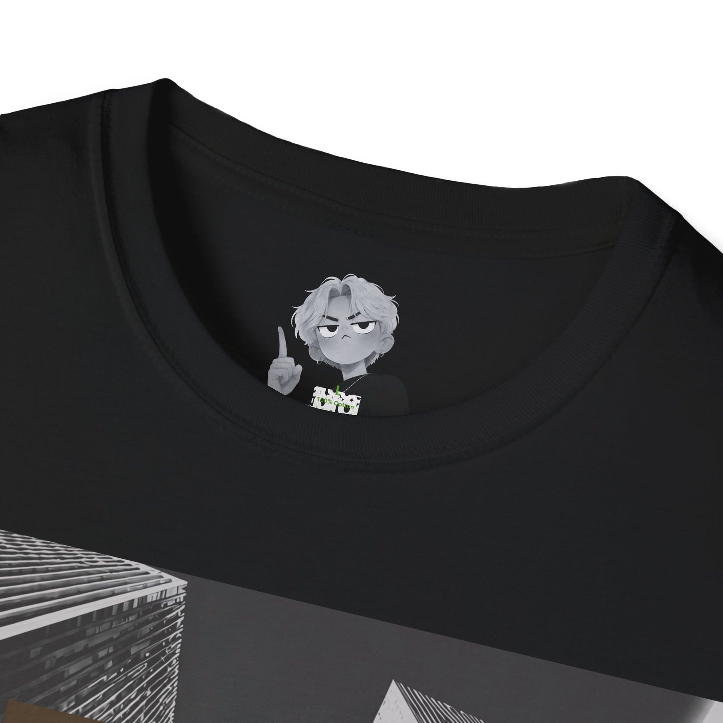 Unisex Oversized Christian T-Shirt | FOCUS Philippians 3:14 | Panda Graphic Tee