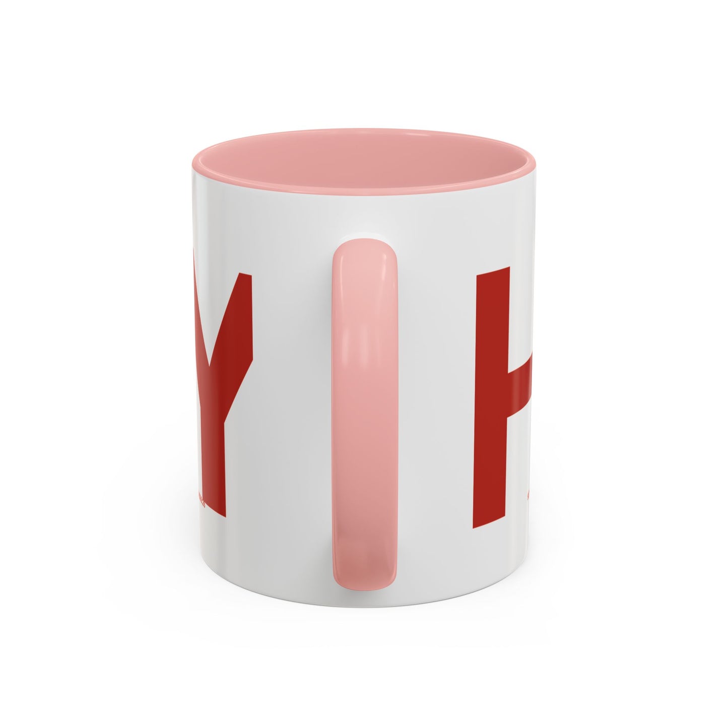 "HOLY" Qadosh Christian Coffee Mug – Hebrew Scripture Art, Leviticus 20:26, "Set Apart" Faith Gift, 11oz Two-Tone Color Mug (9 Color Options)