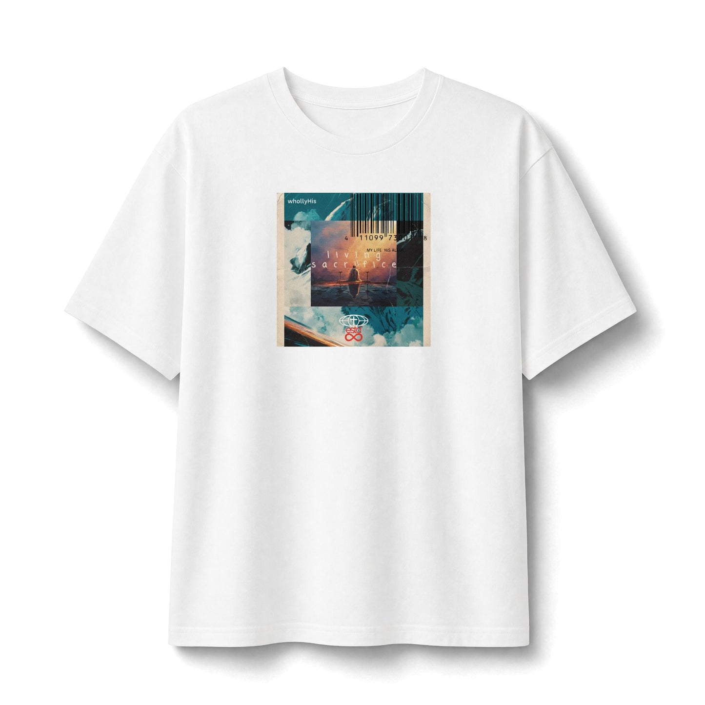 Graphic Tee – Retro Collage 'romans117' Album Art T-Shirt