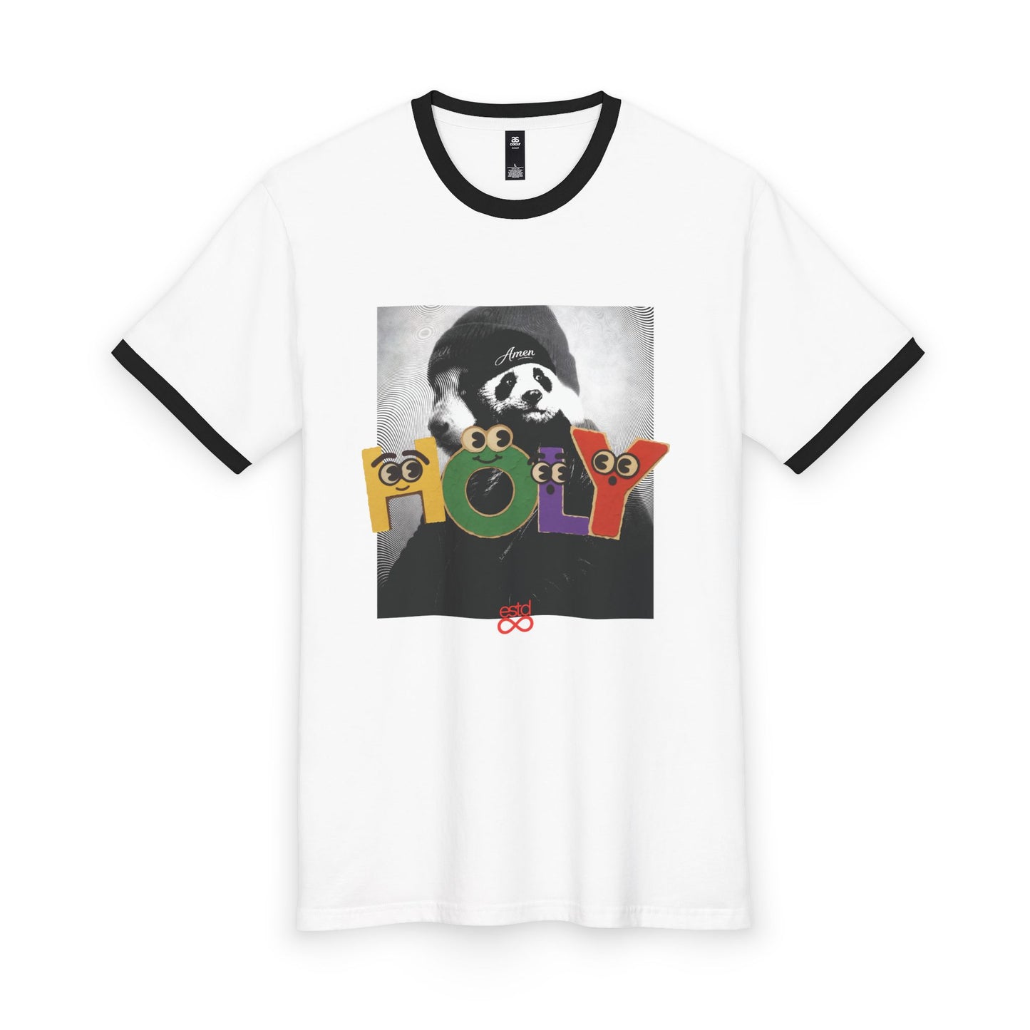 Men's Christian Tee | Christian Streetwear | HOLY | Panda Graphic