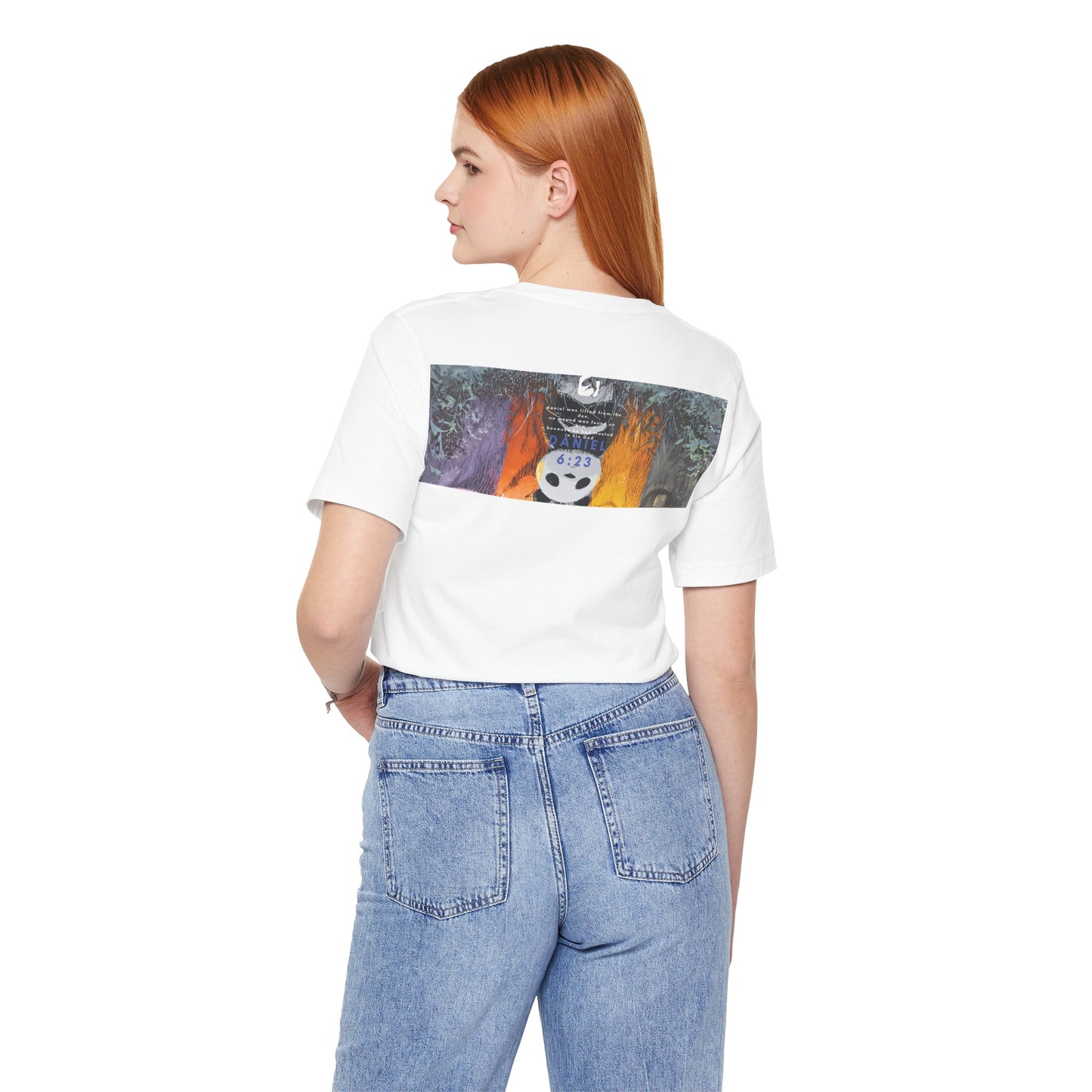 Daniel 6:23 Panda Graphic Unisex T-Shirt — Faith-Inspired Biblical Tee