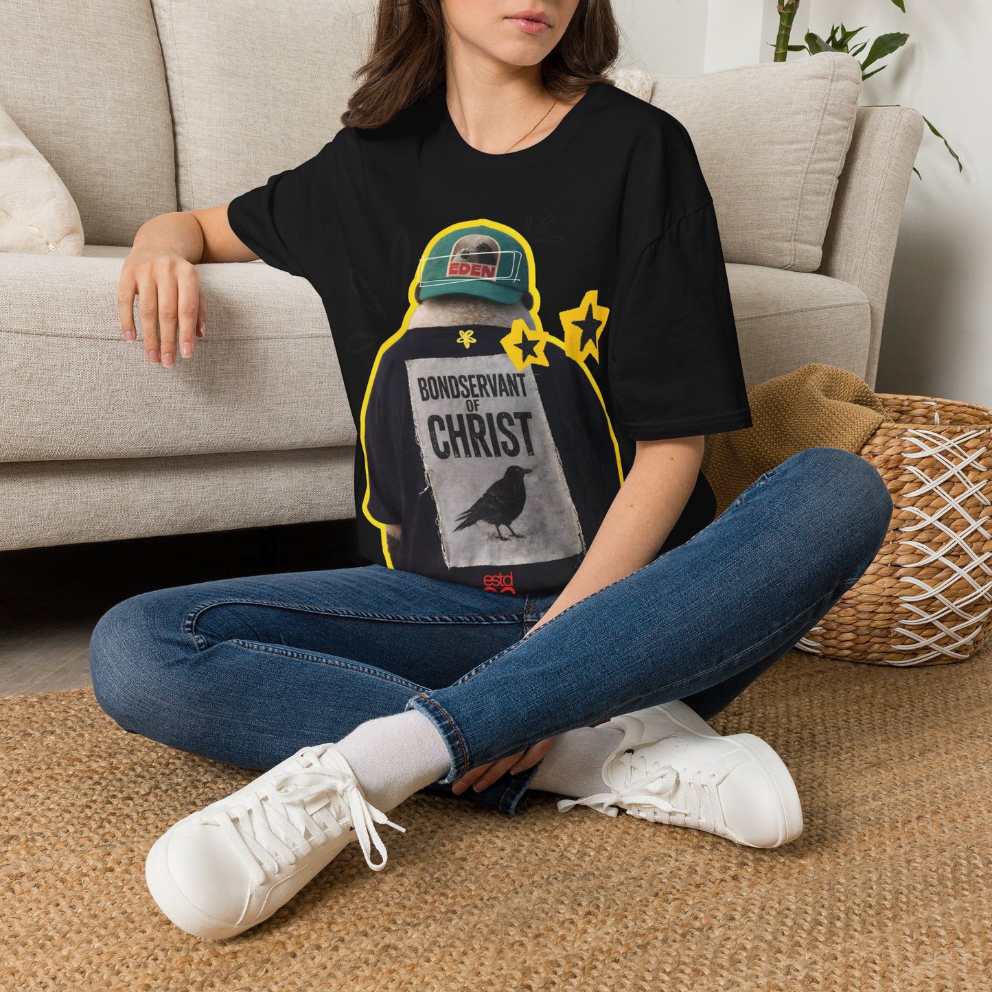 Unisex Softstyle T-Shirt | Unisex T-Shirt | Christian Tee | Panda Graphic Tee | Bondservant of Christ T-Shirt